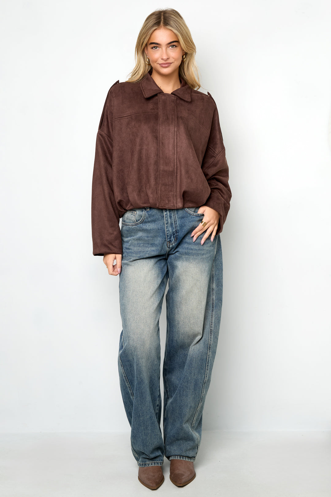 Suede Kylie Jacket